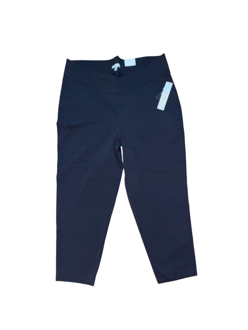 Larry Levine Woman Pull On Ankle Pants-Navy Blue-Size 22W-NWT